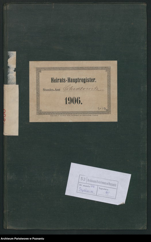Obraz 2 z jednostki "Heiraths-Hauptregister"