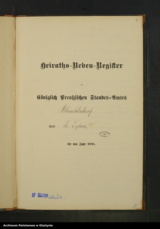 image.from.unit.number "Heiraths-Neben-Register Nr 1 - 15"