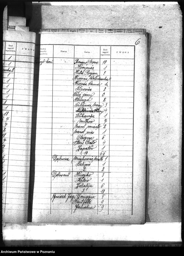 Obraz 12 z jednostki "Wykaz zaraźliwych chorób zwierzęcych Galicja"