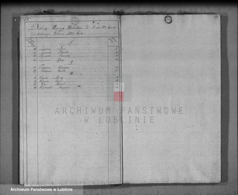 image.from.unit.number "Księga urodzeń, zapowiedzi, małżeństw i zgonów"
