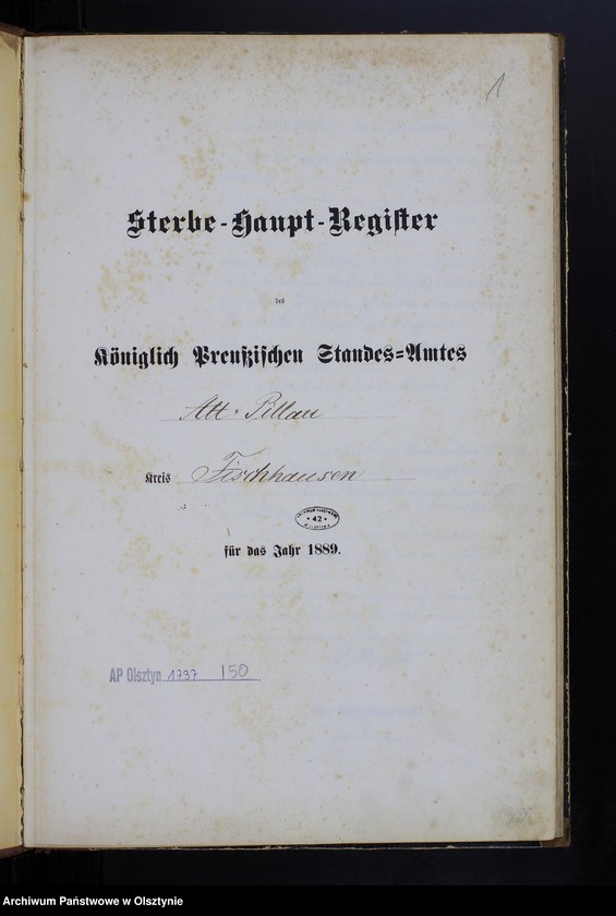 image.from.unit.number "Sterbe-Haupt-Register Nr 1 - 175"