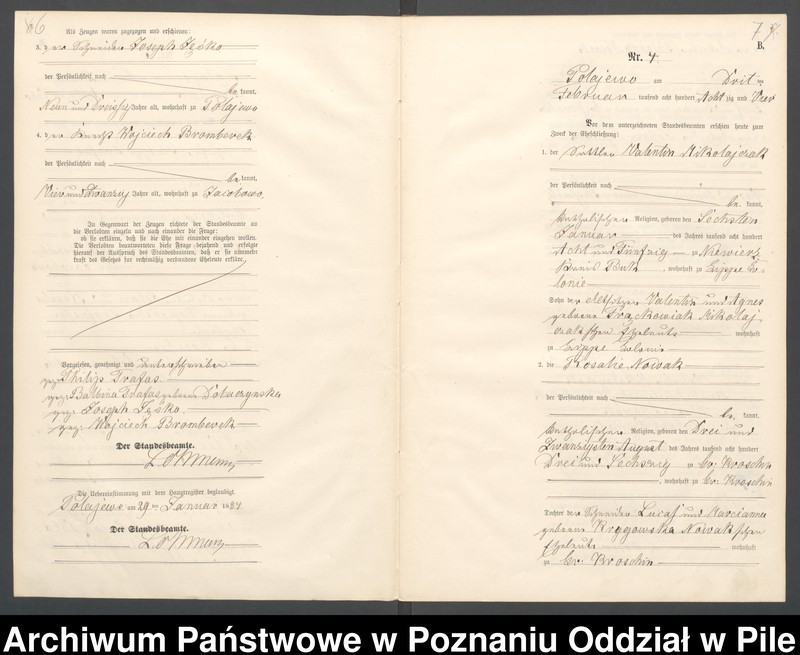 Obraz 6 z jednostki "Księga małżeństw"