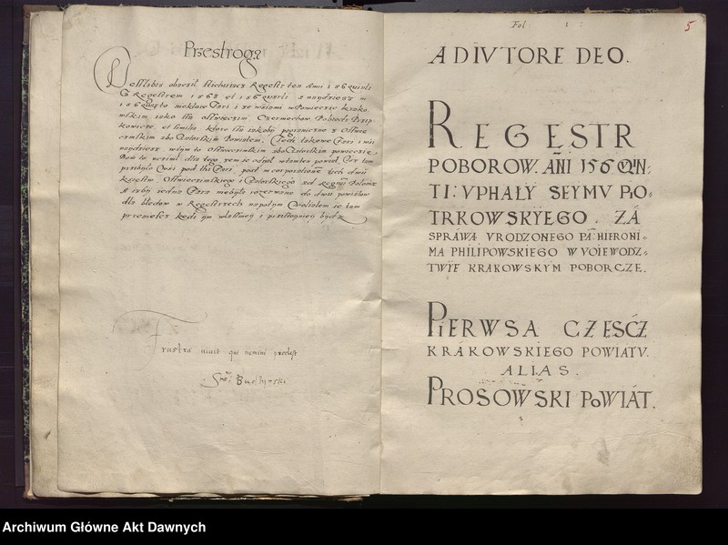 image.from.unit.number "[Regestr poborów woj. krakowskiego]."