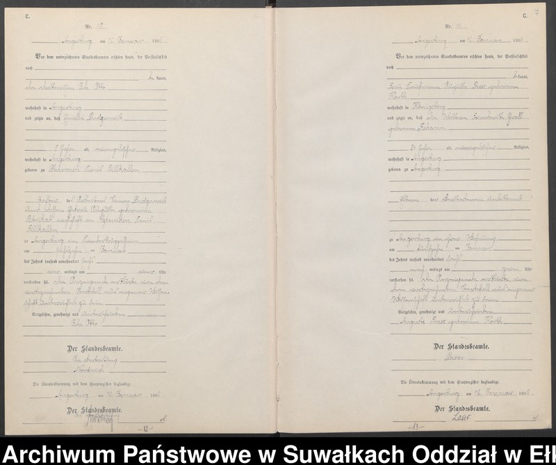 image.from.unit.number "Sterbe-Neben-Register des Preussischen Standes-Amtes Angerburg Kreis Angerburg"