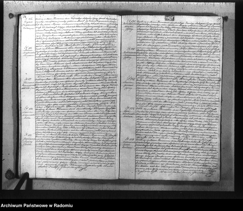 image.from.unit.number "Duplikat akt religijno cywilnych parafii Głowaczów na rok 1834"