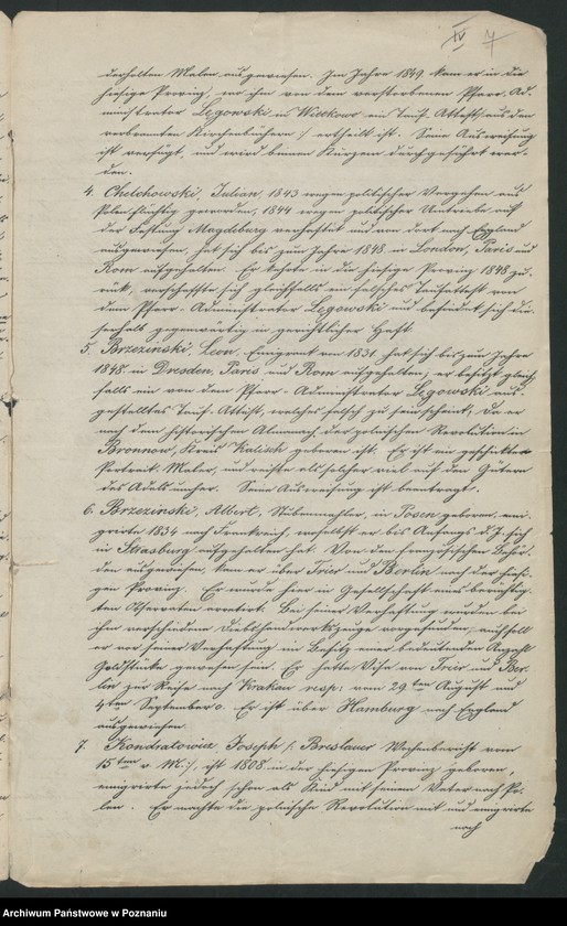 Obraz 10 z jednostki "Sammlung von politischen Nachrichten aus polnischen Druckschriften. 1852"