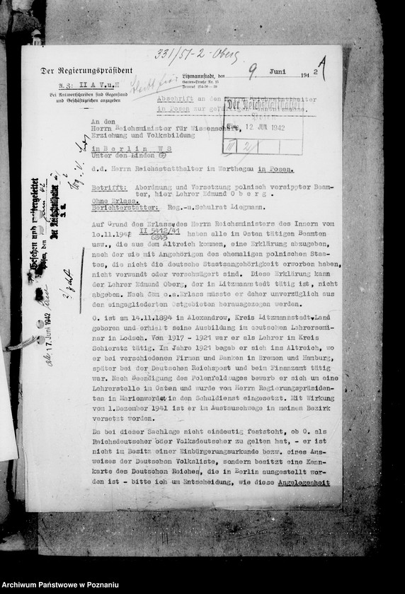 Obraz 5 z jednostki "Übernahme in den öffentlichen Dienst der Lehrkräfte"