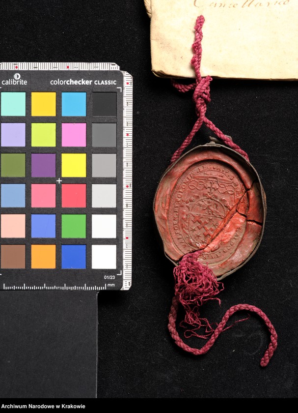 image.from.unit.number "Hipolit Aldobrandini, kardynał prezbiter tytułu św. Pankracego, nuncjusz papieża Sykstusa V na Królestwo Polskie, za zezwoleniem Stolicy Apostolskiej zatwierdza statuty,"