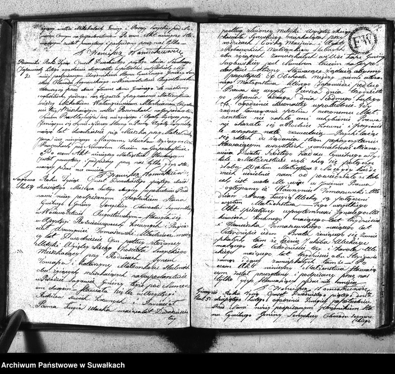 image.from.unit.number "Akta urzędnika stanu cywilnego gminy i parafij sereyskiey zaślubionych od dnia 1-go stycznia 1825 do ostatniego grudnia tegoż roku"