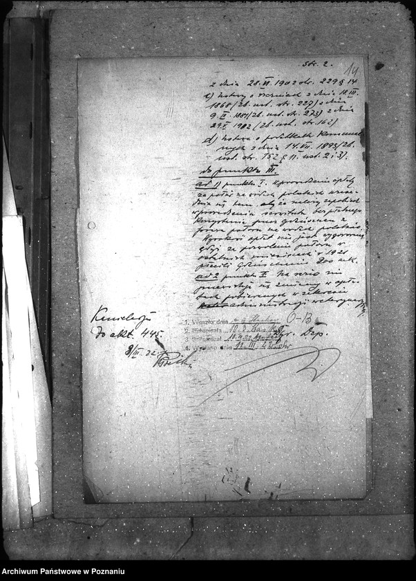 Obraz 20 z jednostki "Sprawy gospodarcze-ogólne Okólniki Dep. Spraw Wewnętrznych"