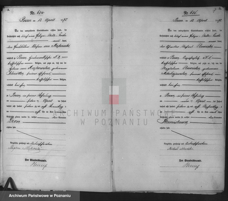 Obraz 5 z jednostki "Księga urodzeń t. II"