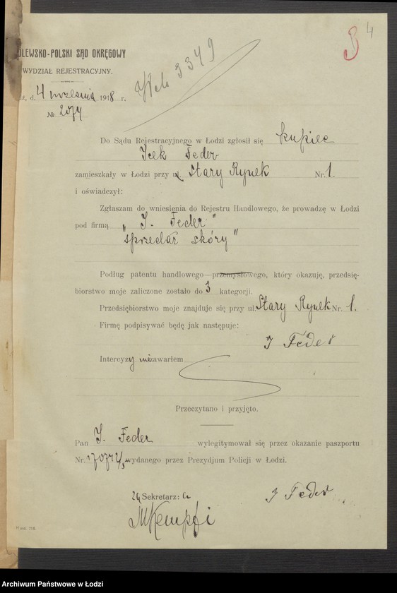 Obraz 6 z jednostki "Icek Feder- sprzedaż skóry"