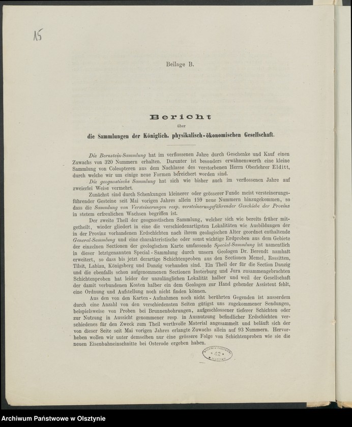 image.from.unit.number "Acta des [20]ten Provinzial-Landtages der Stände des Königreichs Preußen betreffend die Petitionen verschidenen Inhalts"