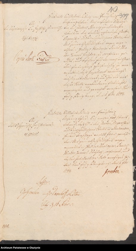 image.from.unit.number "Die Cantor und Organisten Stelle in Neuhausen [Romnowo]"