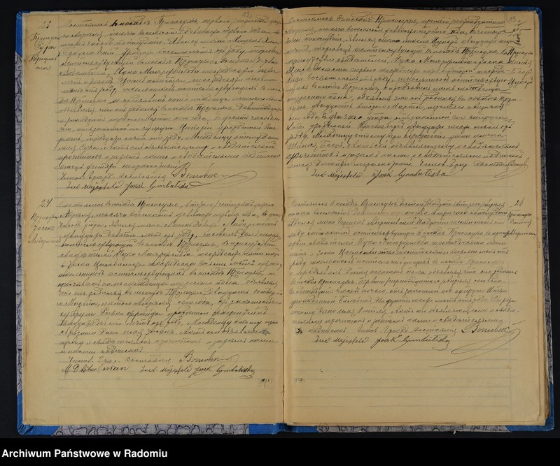 Obraz 11 z jednostki "[Duplikat akt urodzonych, zaślubionych i zmarłych Okręgu Bóżniczego Przysucha za 1891 r.]"
