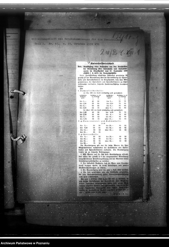 Obraz 5 z jednostki "Spinnstoffwirtschaft. Preisbildung"