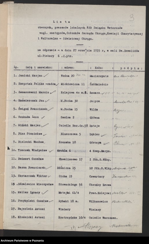 image.from.unit.number "Zebranie Zarządu, odprawy prezesów, zaproszenia [Związku Weteranów Powstań Narodowych Rzeczypospolitej Polski]"