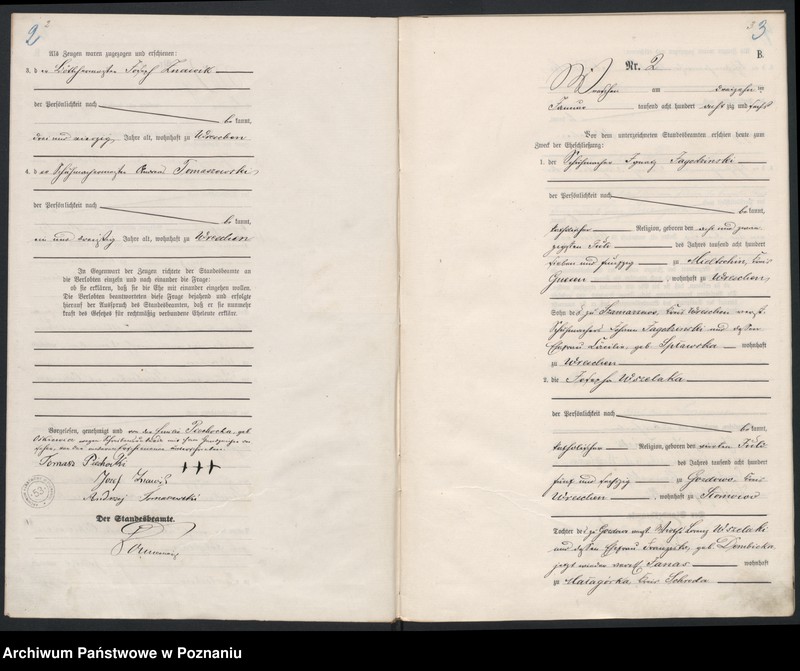 image.from.unit.number "Księga małżeństw t. I"