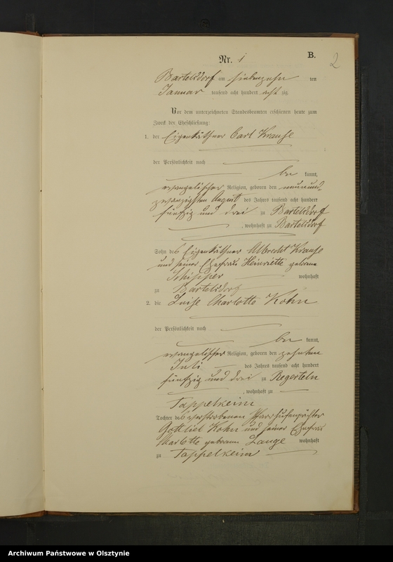 image.from.unit.number "Heiraths-Neben-Register Nr 1 - 11"