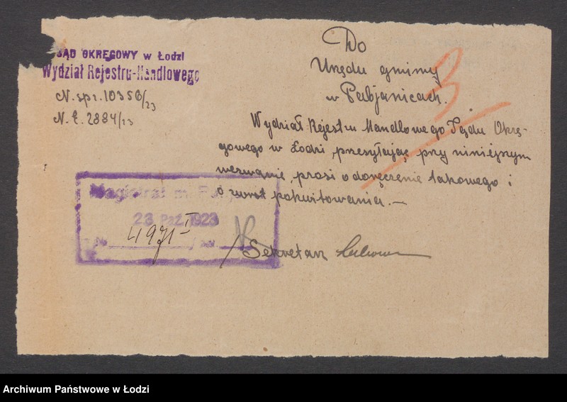 Obraz 5 z jednostki "Józef Prufer- wyrób towarów manufakturowych"