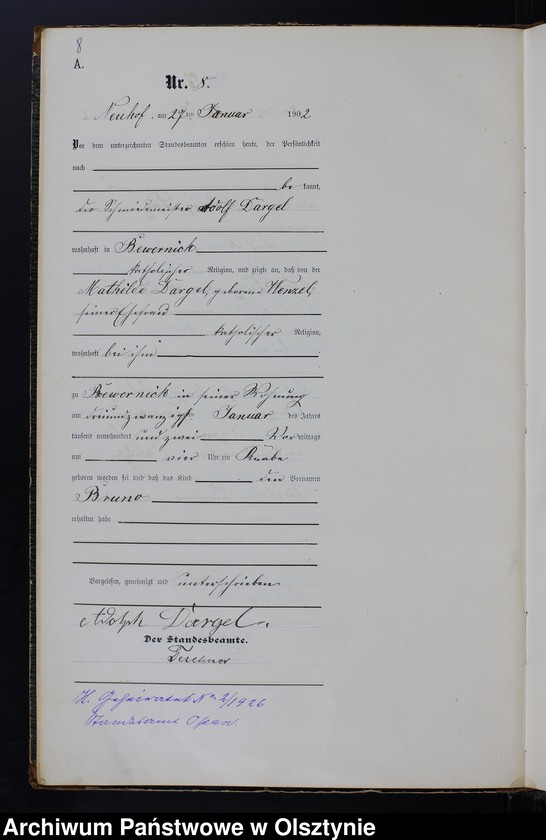 image.from.unit.number "Geburts-Haupt-Register Nr 1 - 121"