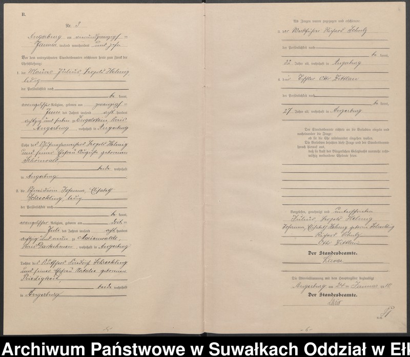 image.from.unit.number "[Heirats-Neben-Register Standesamt Angerburg Kreis Angerburg]"