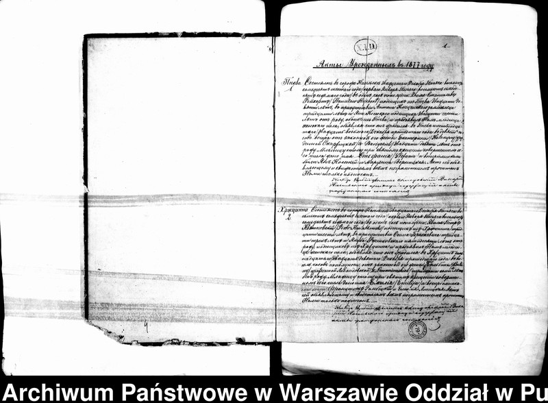 image.from.unit.number "Akta urodzeń, małżeństw i zgonów"