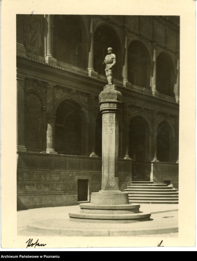 Obraz 1 z jednostki "Posen [Poznań] - [pręgierz przed Ratuszem]"