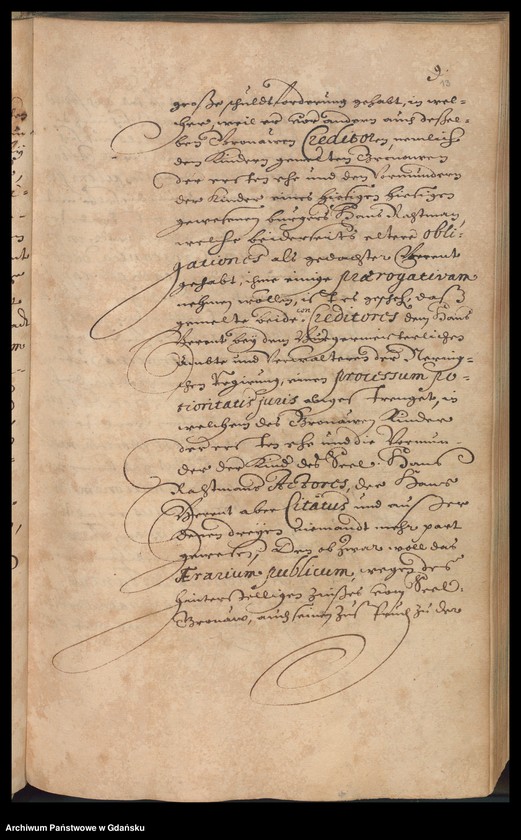 Obraz 19 z jednostki "Liber Missivarum in Anno Domini 1646. [Indeks adresatów]. Liber Missivarum in Anno Domini 1647. Index [adresatów]"
