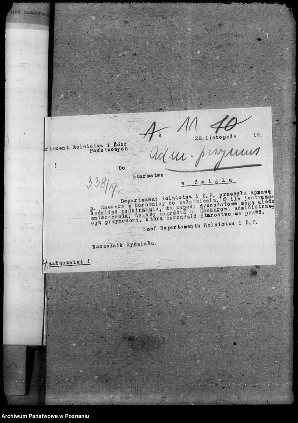 Obraz 16 z jednostki "Administracja majątków - generalia"