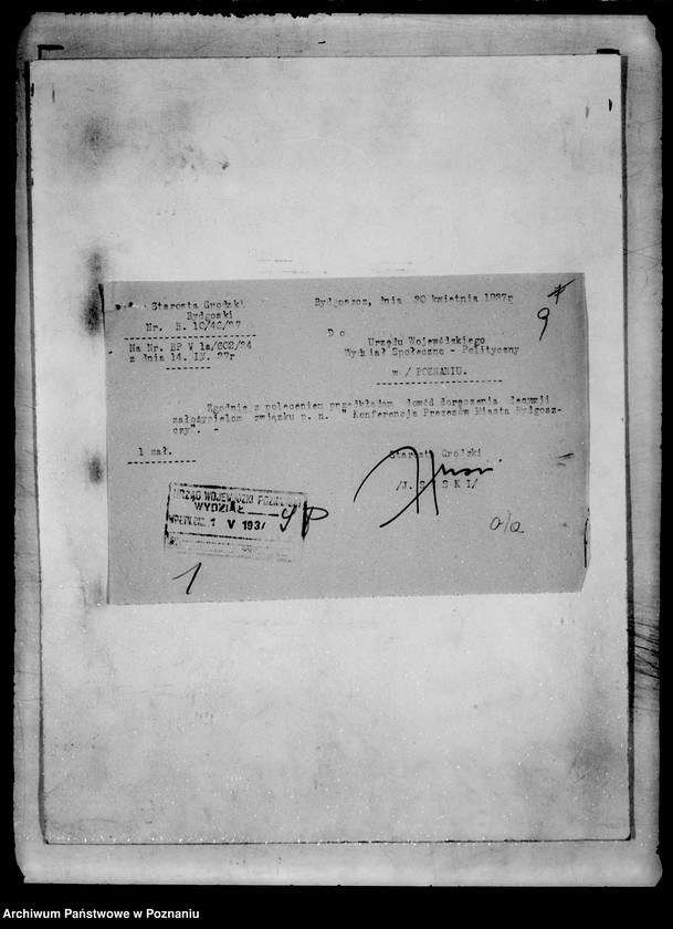 Obraz 13 z jednostki "/Konferencje Prezesów Miasta Bydgoszczy/"