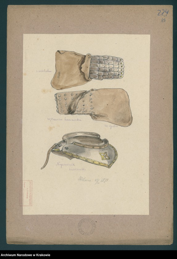 Obraz 12 z kolekcji "Militaria, mundury i elementy uzbrojenia w zbiorze Zygmunta Glogera111"