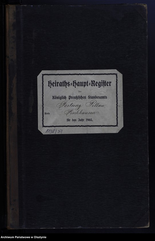 image.from.unit.number "Heiraths-Haupt-Register /brak wpisów/"