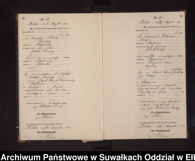 image.from.unit.number "Sterbe-Neben-Register des Preussischen Standes-Amtes Stasswinnen Kreis Loetzen"