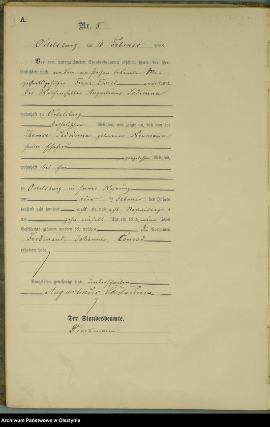 image.from.unit.number "Geburts-Haupt-Register Nr 1 - 89"