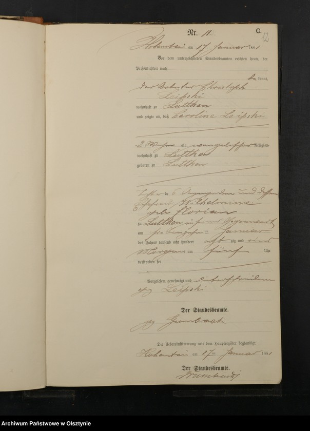 image.from.unit.number "Sterbe-Neben-Register Nr 1 - 207"