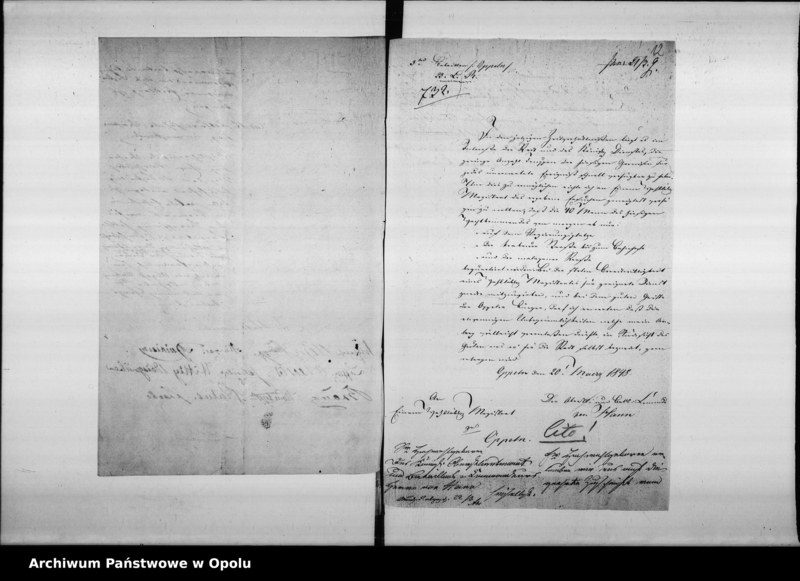 Obraz 12 z jednostki "Acta betreffend die Bildung des Sicherheits - Vereins in hiesiger Stadt Vol I de anno 1848"