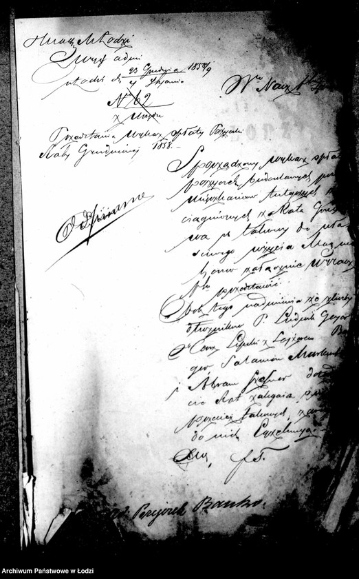 Obraz 6 z jednostki "Akta w przedmiocie pożyczek bankowych"