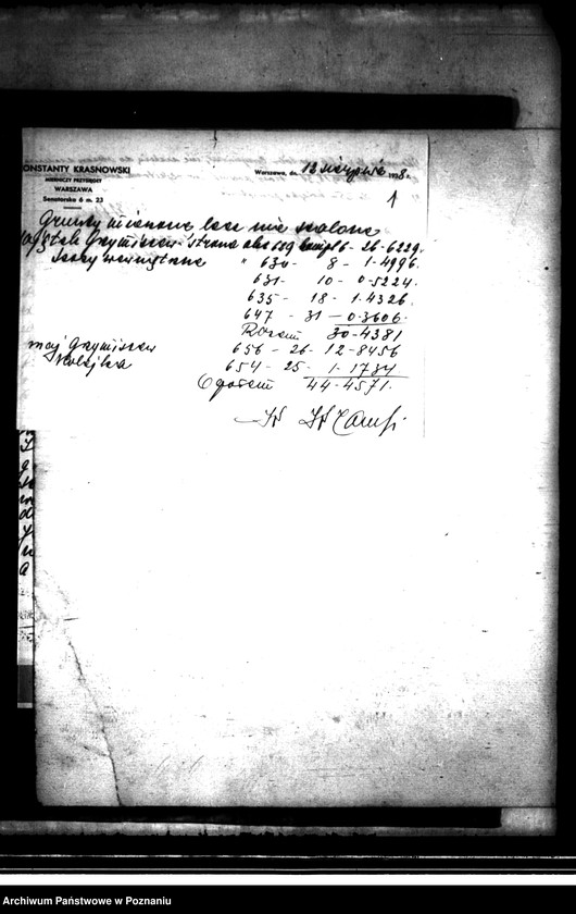 image.from.unit.number "Scalanie wsi Grzymiszew powiatu konińskiego"