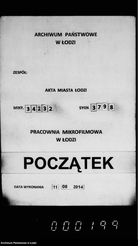 Obraz 1 z jednostki "O zagotovlenji štampa dlja klejmenija skota"