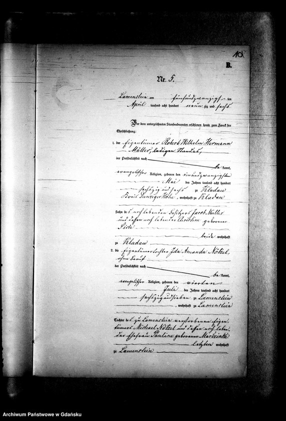 image.from.unit.number "Księga małżeństw"