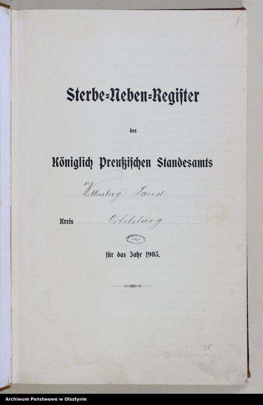 image.from.unit.number "Sterbe-Neben-Register Nr 1 - 172"