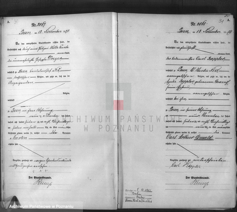 Obraz 17 z jednostki "Księga urodzeń t. IV"