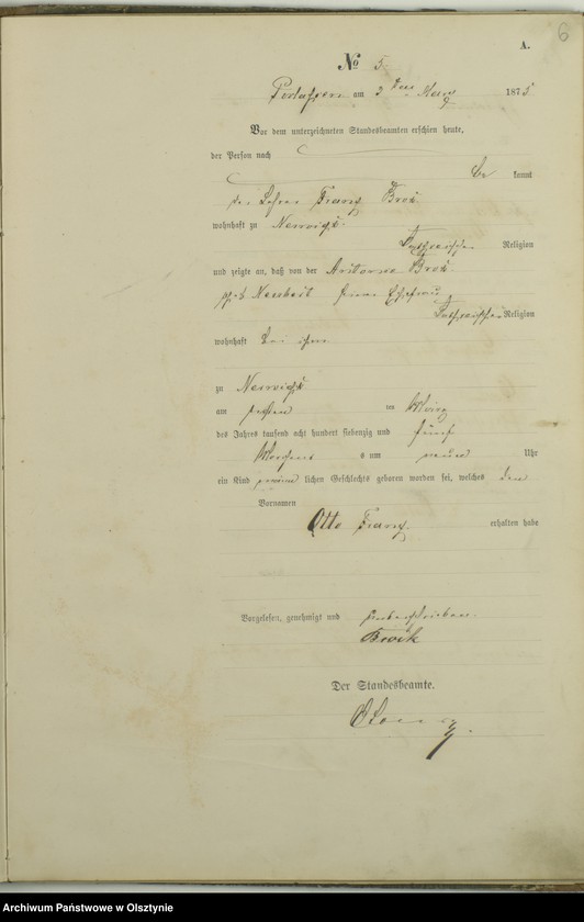 image.from.unit.number "Haupt-Geburts-Register nr 1 - 47"