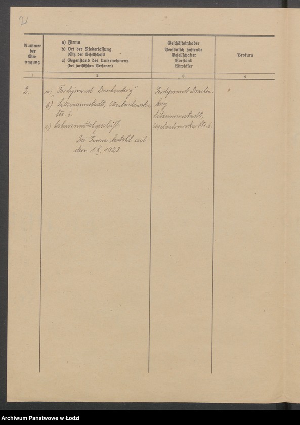 Obraz 4 z jednostki "Ferdynand Drachenberg"