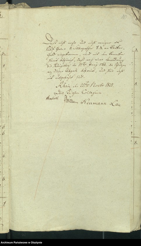 image.from.unit.number "Beläge zur 1824/1825-ten Rheinschen Kirchen Cassen Rechnung"