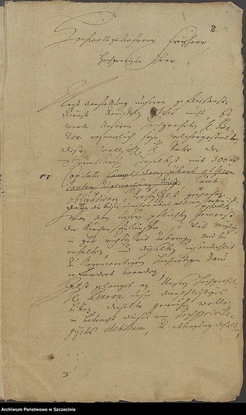 image.from.unit.number "Domkapitel contra Baron v[on] Putbus in po debiti."