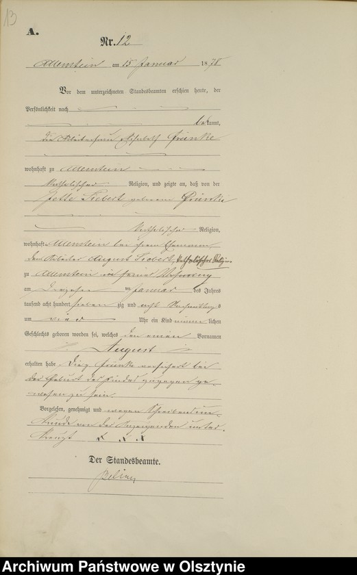 image.from.unit.number "Geburts-Haupt-Register Nr 1 - 304"