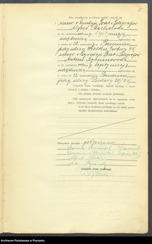 Obraz 7 z jednostki "Księga miejscowa małżeństw tom IV [Rejestr główny małżeństw]"