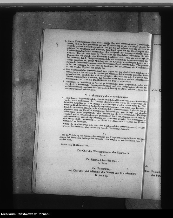 Obraz 11 z jednostki "Kriegsverdienstkreuz (przepisy)"